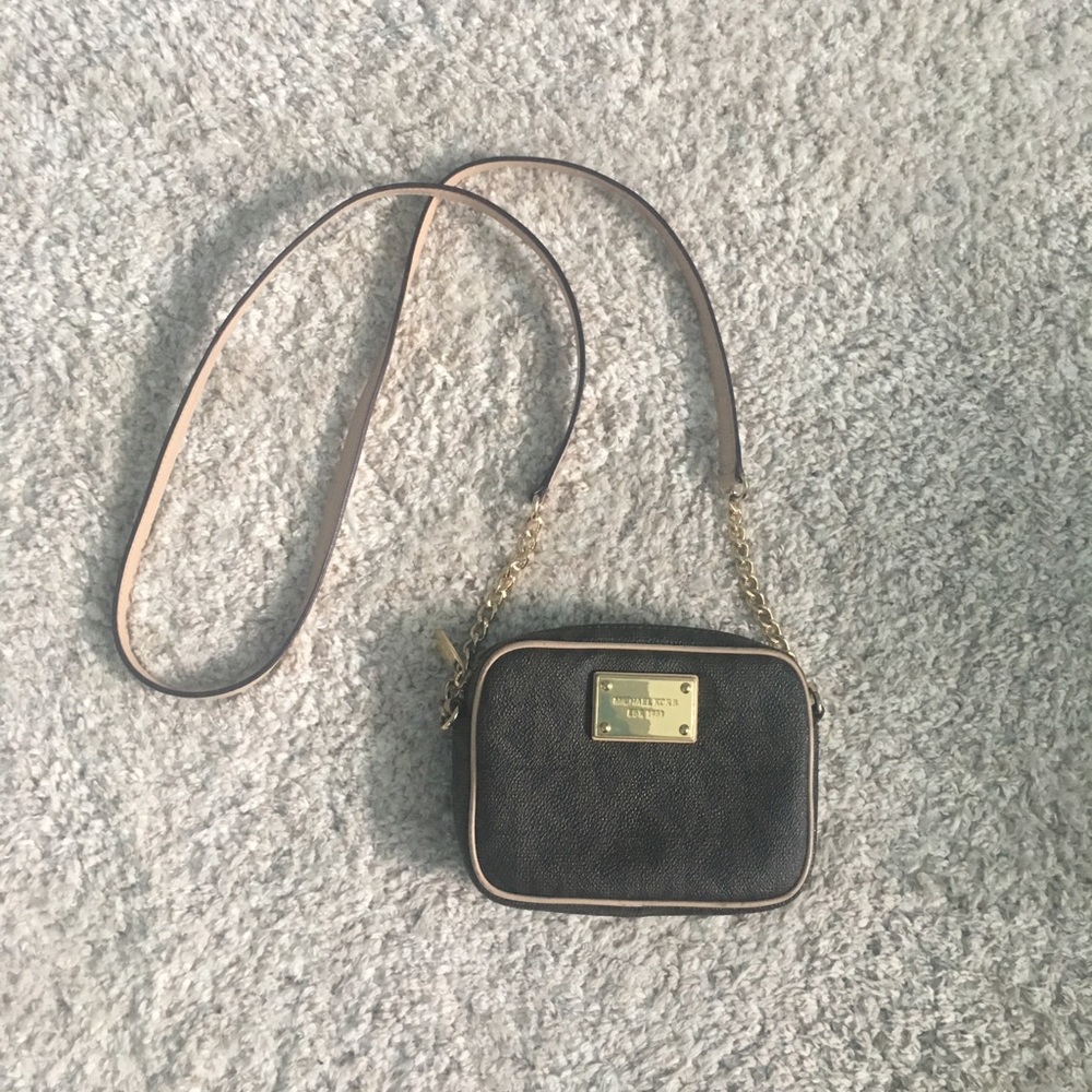 Michael Kors leather crossbody bag